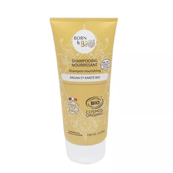 Shampooing Nourrissant Argan et Karité Bio – 200 ml