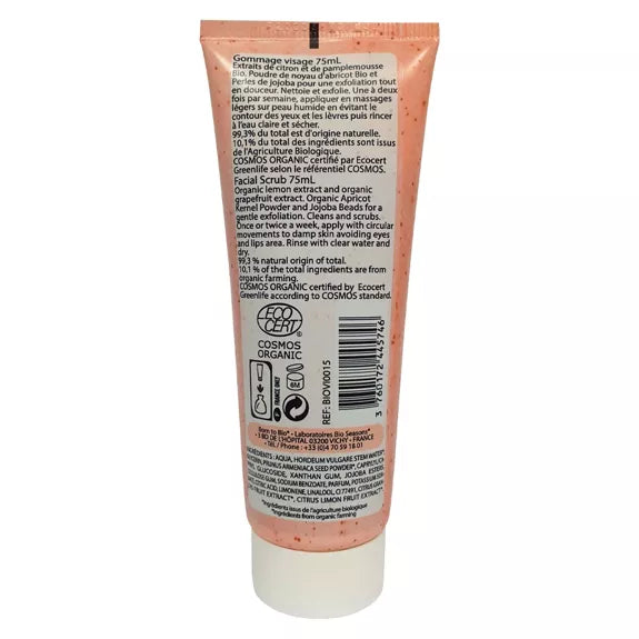 Gommage Visage Agrumes Bio – 75 ml