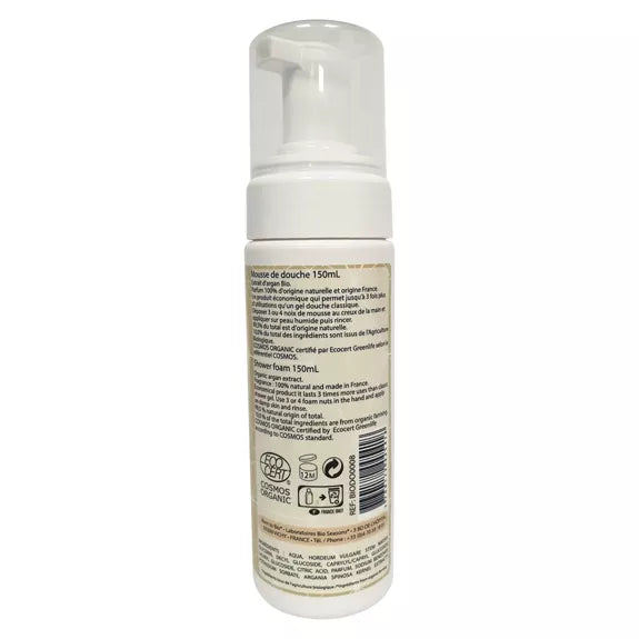 Mousse de Douche Argan Bio – 150 ml