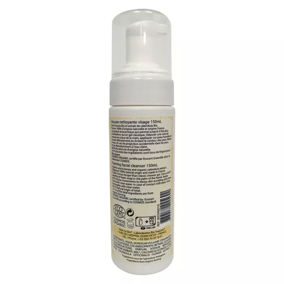 Mousse Visage Miel Calendula Bio – 150 ml