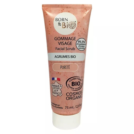 Gommage Visage Agrumes Bio – 75 ml
