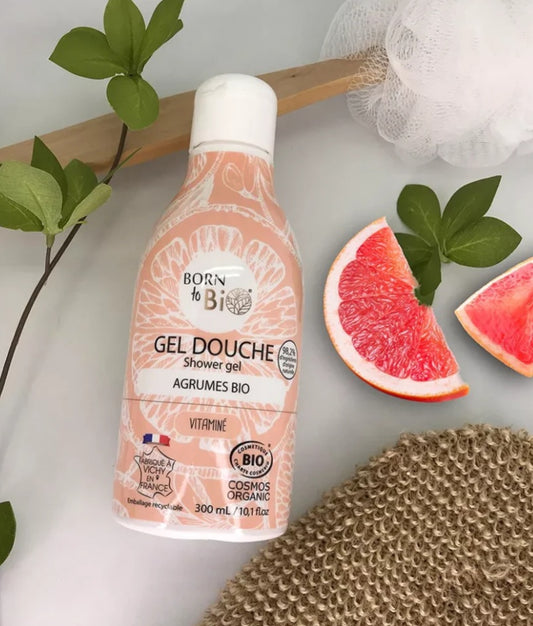 Gel Douche Agrumes Bio Vitaminé - Certifié bio - 300ml