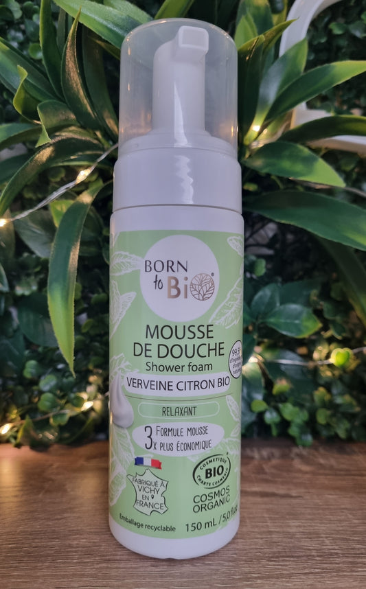 Mousse de Douche Verveine Citron Bio - Certifié bio - 150ml